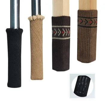 

Furniture Leg Decorations Non-slip Chair Leg Protector Reduce Floor Noise Wood Table Legs Caps Soft Knitting Furniture Leg Cover