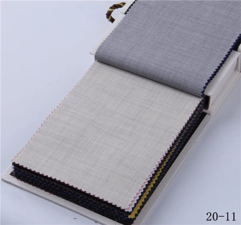 Мужской костюм на заказ, костюм bespoke, темно-серые свадебные костюмы из шерсти для мужчин, приталенный смокинг для жениха - Цвет: 20-11