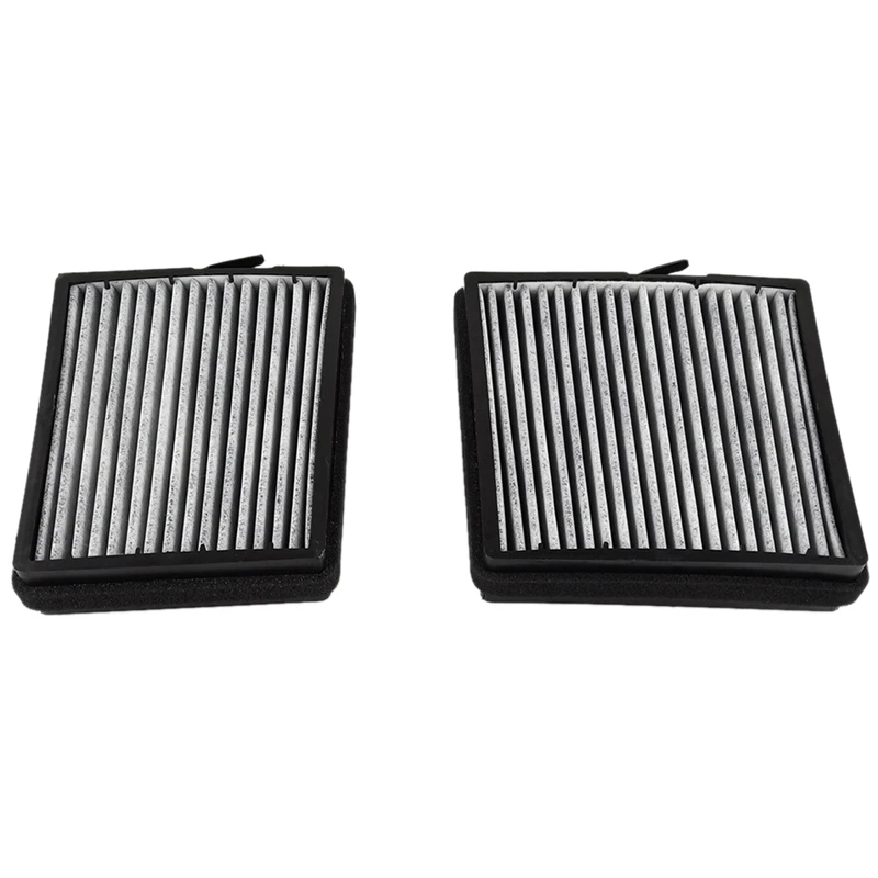 2Pcs Car Air Conditioner Cabin Air Filter Kit for Mercedes W203 W209