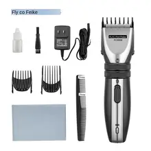 Профессиональная цифровая машинка для стрижки волос перезаряжаемая электрическая машинка для стрижки волос Мужская Беспроводная стрижка регулируемое керамическое лезвие