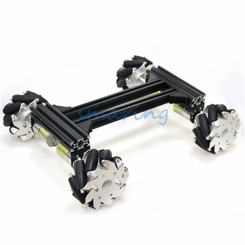 Metal Smart RC Robot Car 330RPM Remote Control Robot Chassis Base Kit & 12V Motor Kids Toys