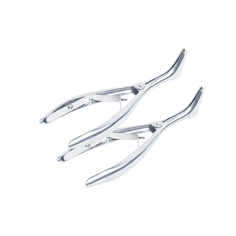 New Nose Mirror Ear Canal Dilator Stainless Steel Speculum Nostril Nose Pliers Nasal Dilator Professional Tools surface finish tester