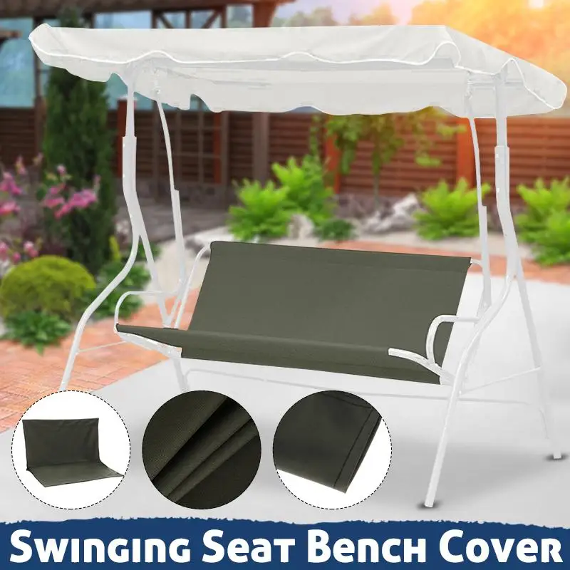 2/3 Seat Waterproof Swing Cover Chair Bench Replacement Patio Garden Outdoor 
