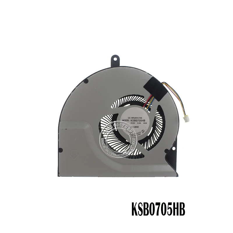 Новый вентилятор для процессора KSB0705HB BK99 ASUS N56 N56JR N56VV N56VZ N56VW N76VZ|cpu fan|cpu cooling fancooling fan
