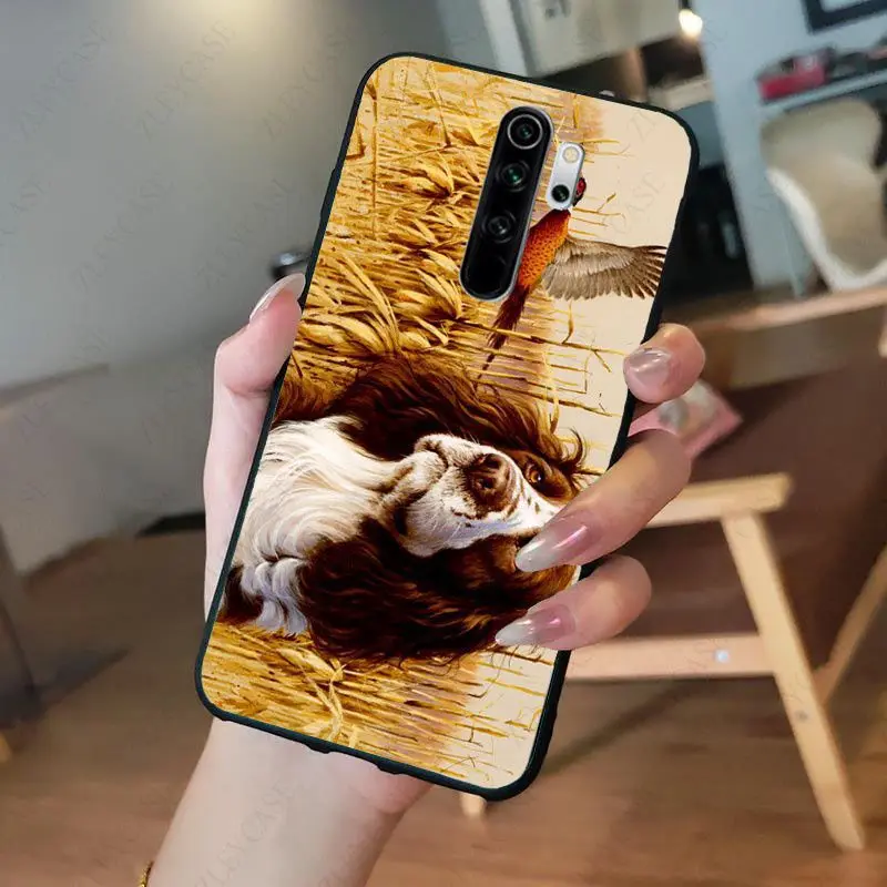 Hunting Dog Black Soft Shell Phone Cover for redmi note8pro note7 note5 note6pro 7A 8A 8 note9s Note 8t note9pro Coque Shell 
