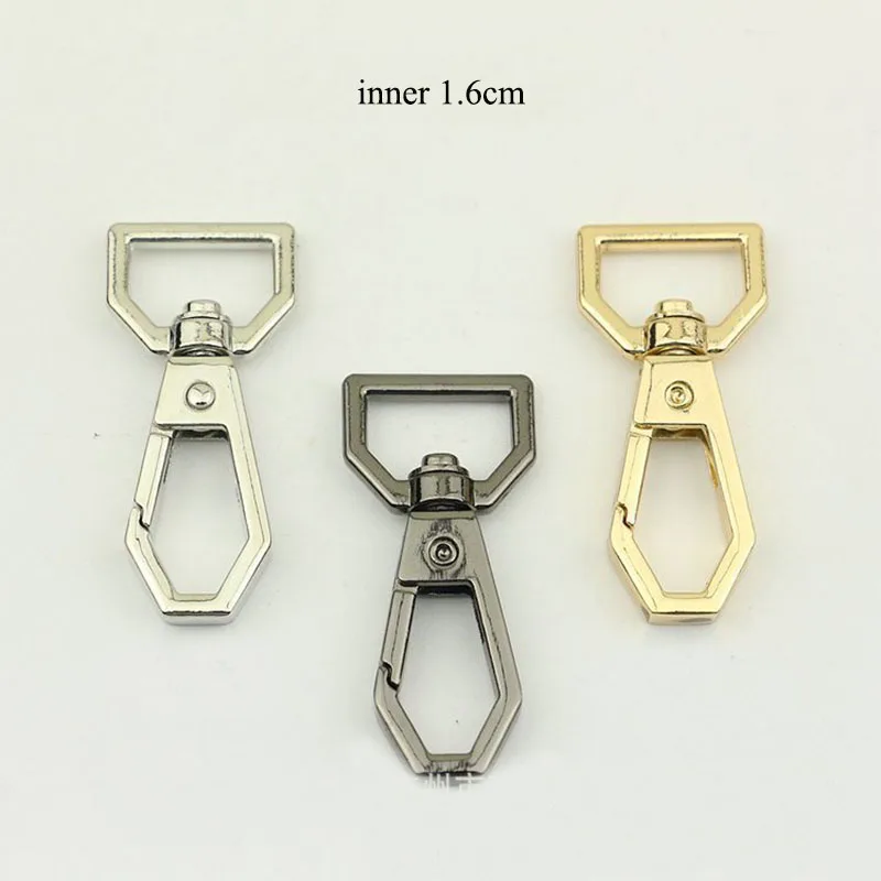 

5pcs 16mm Fashion Metal Buckles Dog Collar Lobster Clasp Handbag Strap Swivel Trigger Clip Snap Hook DIY Craft Accessory