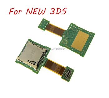 

Original SD Card Reader Slot Holder Socket Replacement Repair Parts For Nintendo NEW 3DS W/ Flex Cable with board