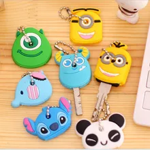 1 шт. чехол для ключа для управления ключом пылезащитный чехол-органайзер мультяшный силиконовый защитный чехол для ключей аксессуары для дома Sup