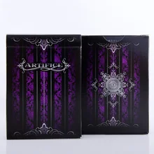 1 шт. фиолетовые художественные колоды элузионистская колода волшебные карты игра в покер для сценического искусства Волшебные трюки для профессионального волшебника