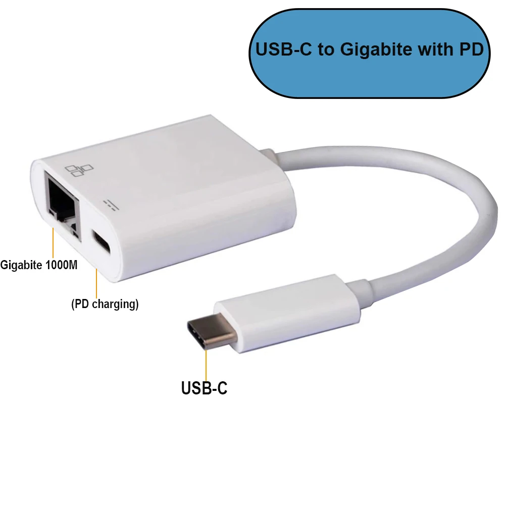 Адаптер USB Type C для ethernet Gigabite внешний адаптер 3 0 hubX3 (USB C)|Сетевые карты| |