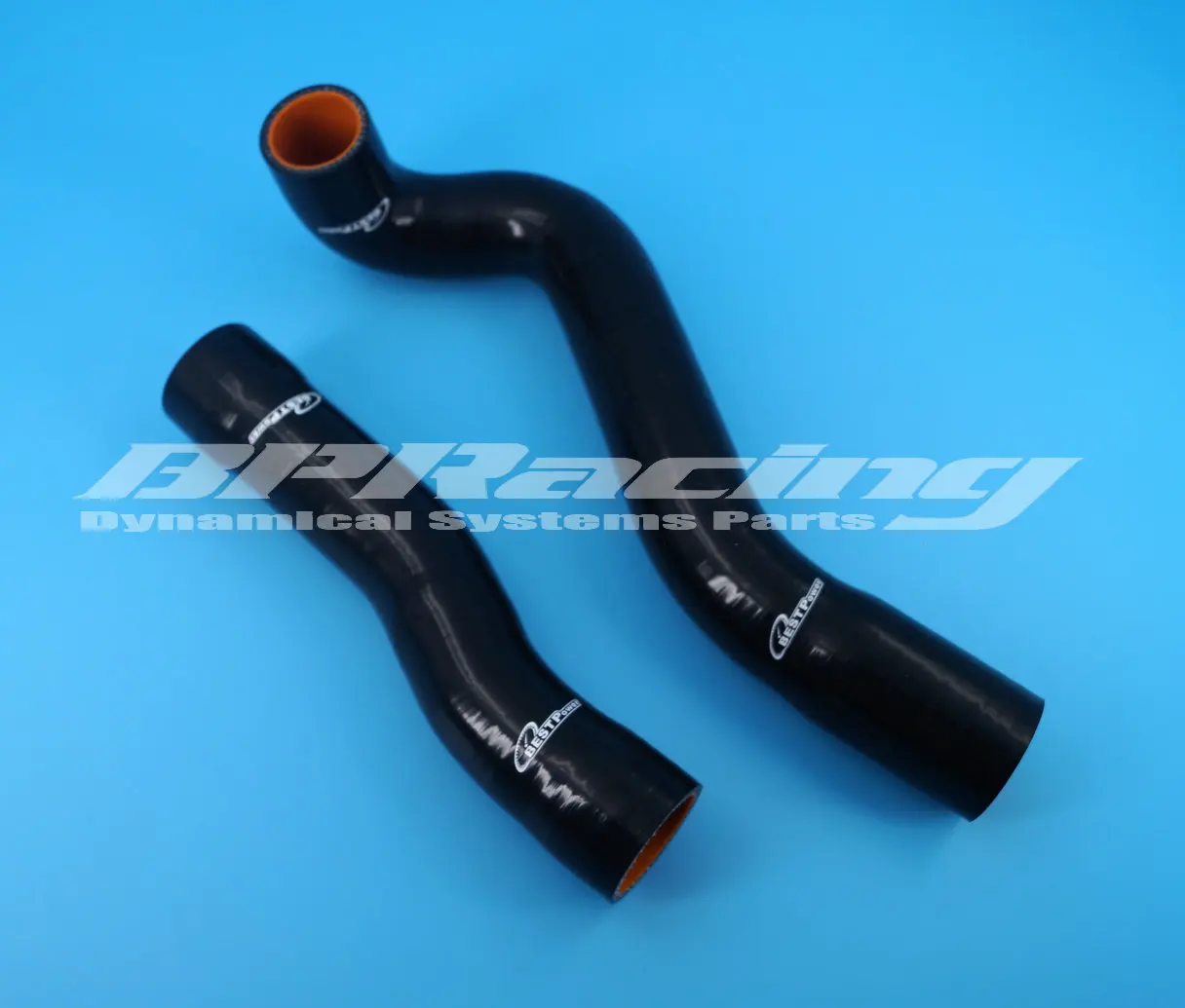 Kit Tubo Radiatore Silicone Refrigerante Per Bmw E46 M3 3.2L Vr6 99 - 2006 Nero