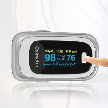 

Adult Kids Outdoor Sports Equipment Finger Clip Running Hiking Walking Workout Fitness Blood Oxgen Texting Equipment Oximeter