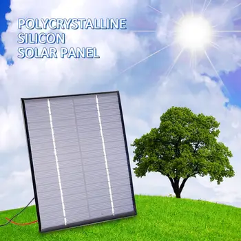 

2W 18V Solar Panel Energy Saving Mini Polycrystalline 110×136×3.0MM Sun Power DIY Module Charger
