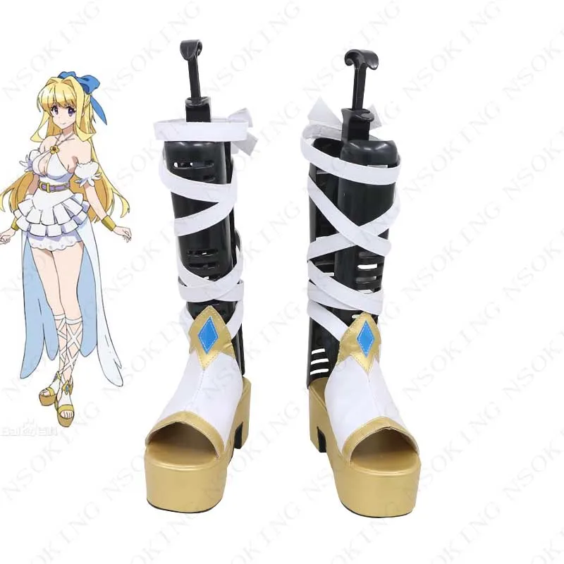 

Shoeshinchou Yuusha: Kono Yuusha ga Ore Tueee Kuse ni Shinchou Sugiru Ristarte Cosplay Boots Anime Shoes Custom Made