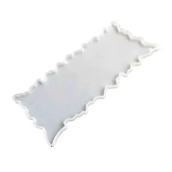 

Crystal Epoxy Resin Mold Rectangle Coaster Casting Silicone Mould DIY Craft Tool