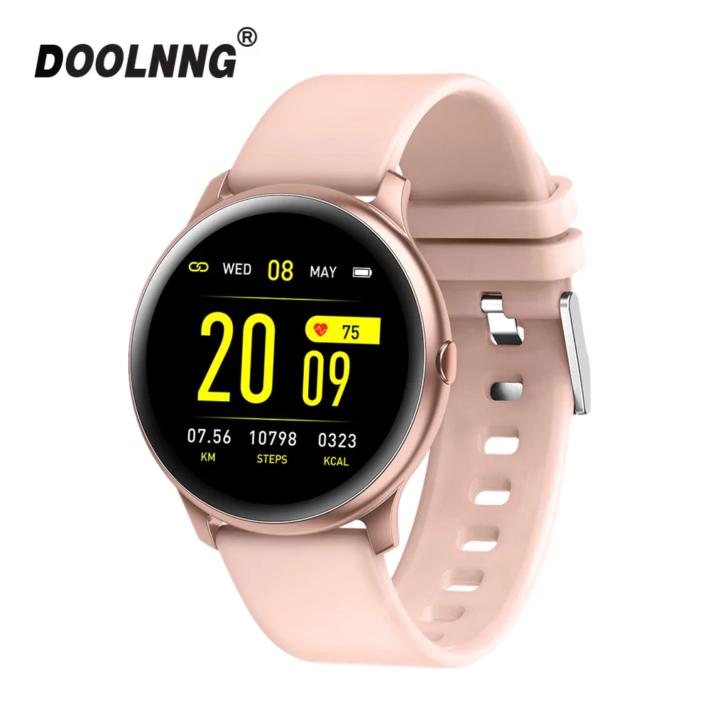 Doolnng KW19 женские Смарт-часы водонепроницаемые кислородный монитор сердечного ритма мужские спортивные Смарт-часы для IOS и Android