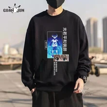 

2021 Hot Anime Hunter X Hunter Hoodies Men/women Fashion Hip Hop Harajuku New High Quality killua eyes Hoodies and Sweatshirt