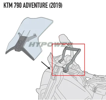 

high quality Motorcycle Smart Phone Navigation Mount Mounting Bracket Adapter Holder Brand For KTM790 KTM 790 Adventure 2019