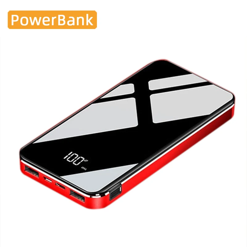 

Portable Charger Iphone Quick Charge 3.0 Power Bank 10000mAh Powerbank for IPhone Samsung HuaweiDaul USB Type C Technology