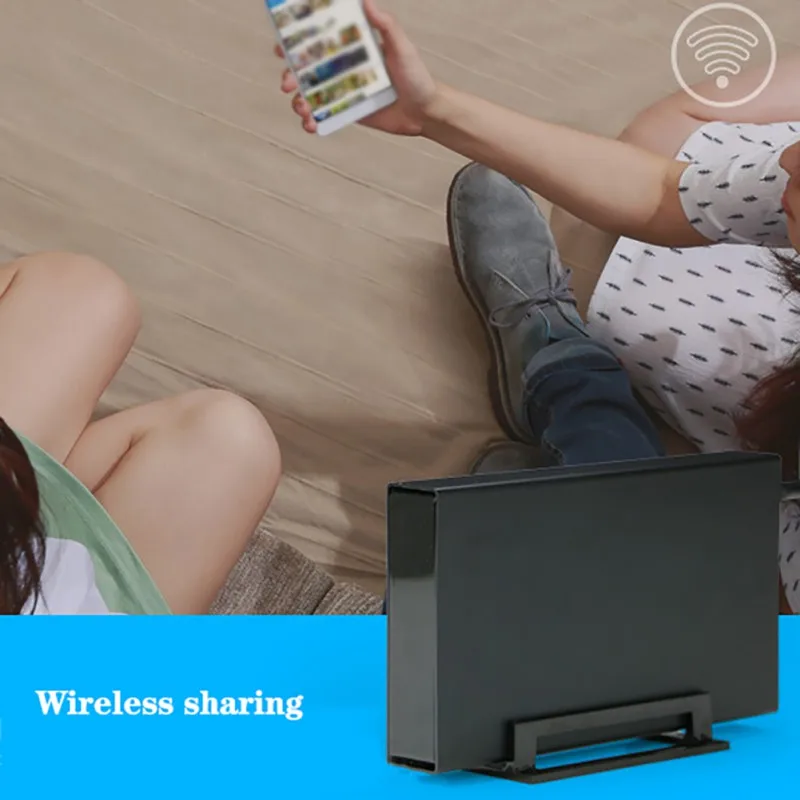 Беспроводной Жесткий диск 3 5 дюймов USB3.0 частный облачный NAS Smart Storage Router US/UK/EU/AU