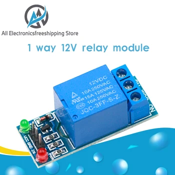 

1PCS 12V low level trigger One 1 Channel Relay Module interface Board Shield For PIC AVR DSP ARM MCU Arduino
