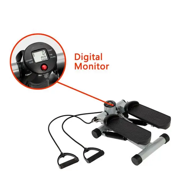 

stepper treadmill for home treadmills fitness equiment exercise run machine display leg maquina de cardio exerciser with rope
