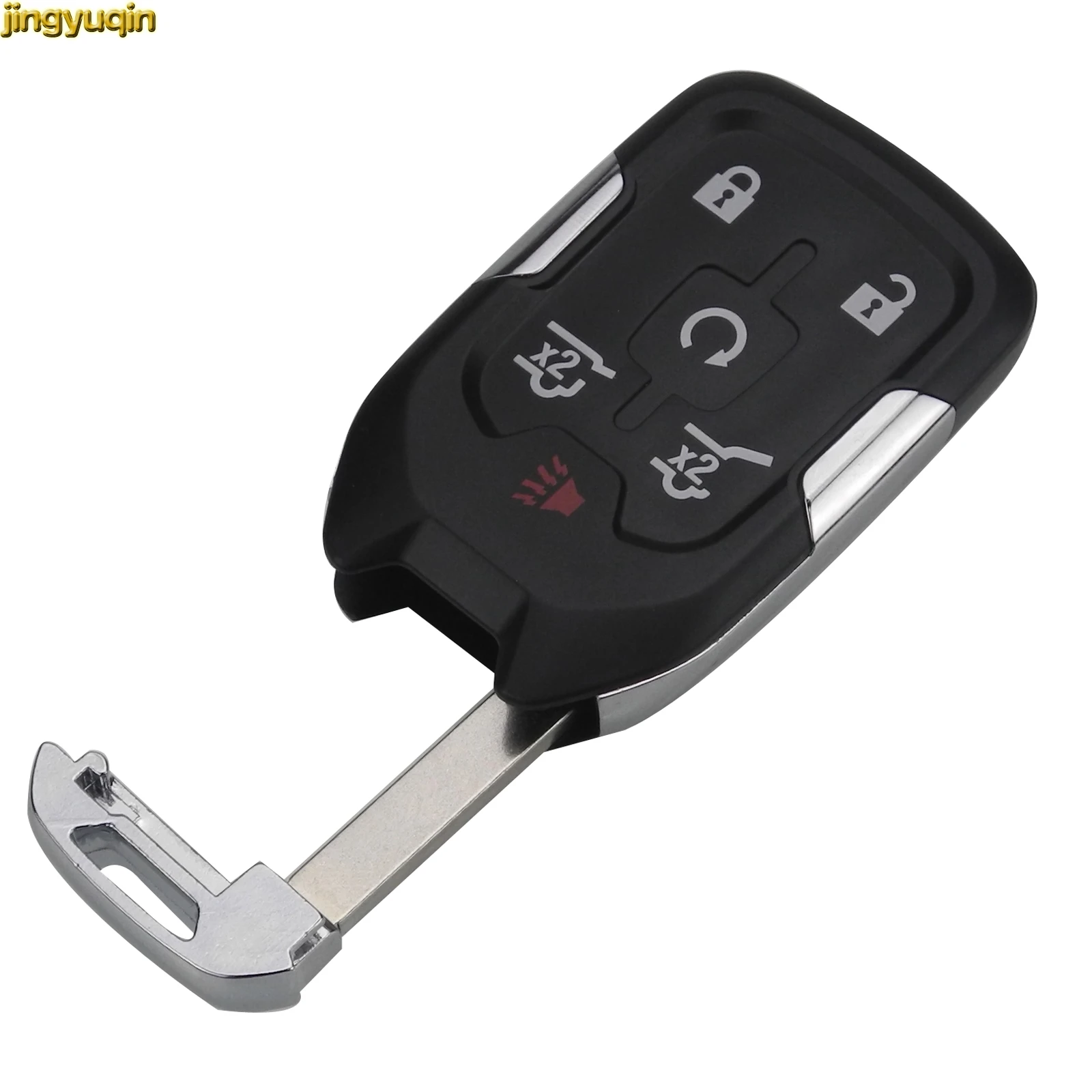 Jingyuqin 6 BTN умный пульт дистанционного ключа оболочки для GMC Yukon G M C Sierra Chevrolet Silverado