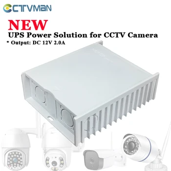

CTVMAN 12V Power Supply 12V Power Adapter Mini UPS for CCTV UPS 12V DC for CCTV IP Camera Surveillance Security