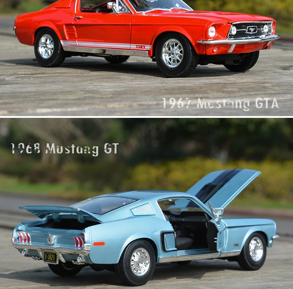 Maisto 1:18 1967 ford mustang gta fastback