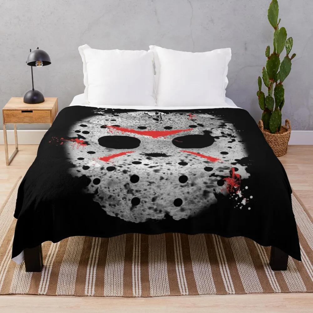 Jason voorhees Blanket Plush Velvet Warm Decoration Bed Home Throw Sofa
