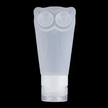 

High Quality Soft Silicone Empty Bottle Shampoo Leakproof Containers With Sunction Cap Hot Sales