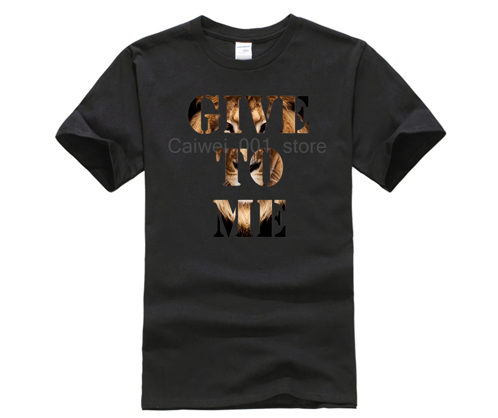 New fashion trend Arrival Men s GIve To Me Tiger Background Printed Design T shirt Cool Tops Short tshirt men | Мужская одежда