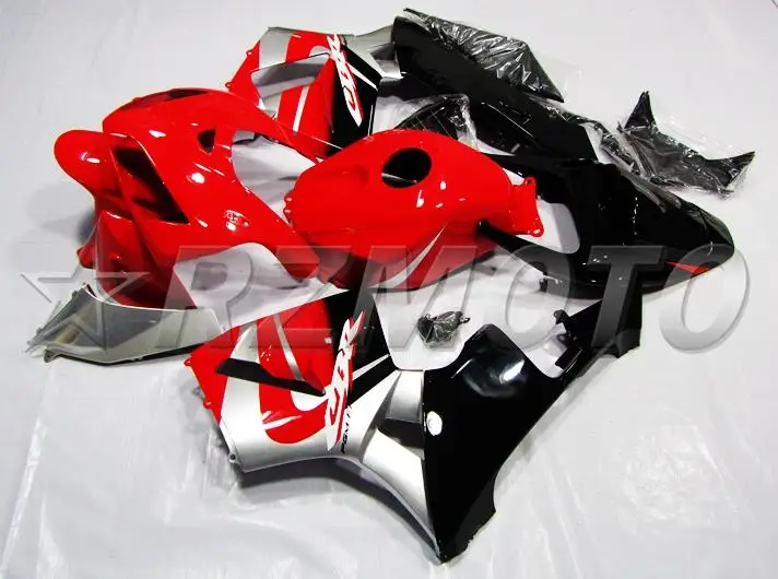 

Top (Injection mold) New ABS Motorcycle Full Fairing Kit Fit For Honda CBR600RR 05 06 F5 2005 2006 Fairings red silver black