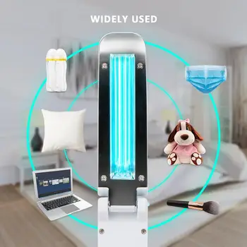 

Novedades 2020 Portable UV Disinfection Lamp Battery Charging Night Light Mobile Light Ring for Travel Office Home Sterilization