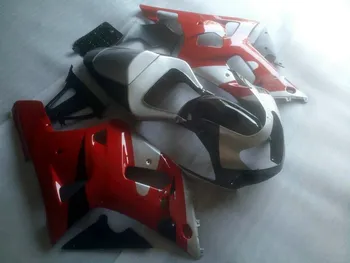 

Motorcycle Fairing kit for GSXR600 750 01 02 03 GSXR 600 GSXR750 2001 2002 2003 Silver red black Fairings set+Gifts SC22