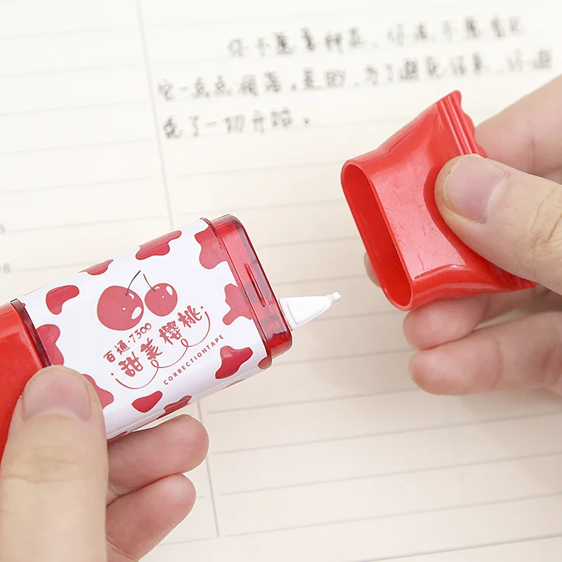 Correction Tape 1 Piece Cute Kawaii Milk Candy Sweet Correction Tape Cherry Chocolate Mint