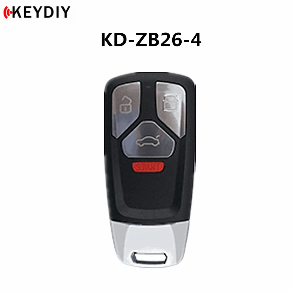 1 партия/5 шт., KEYDIY KD смарт-ключ ZB серии пульты дистанционного управления несколькими моделями для KD-X2 ключевой программист - Цвет: ZB26-4