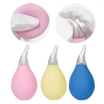

3PCS Nasal Aspirator Snot Sucker Clear Nasal Mucus Remover Baby Suction Nose Cleaner Reusable 19QF