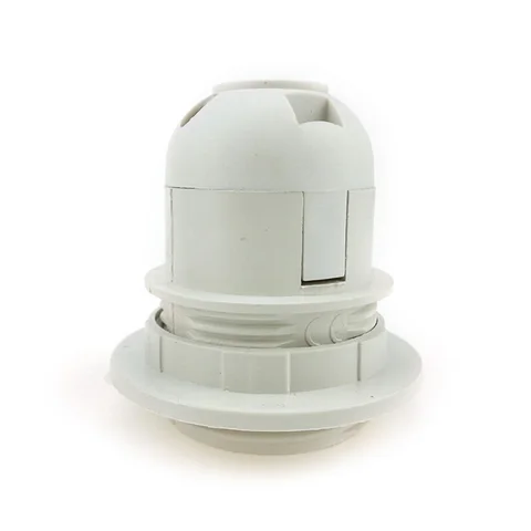 New E27 Lamp Bulb Holder Edison Screw Cap Socket White/Black Pendant Ceiling Light Dropshipping