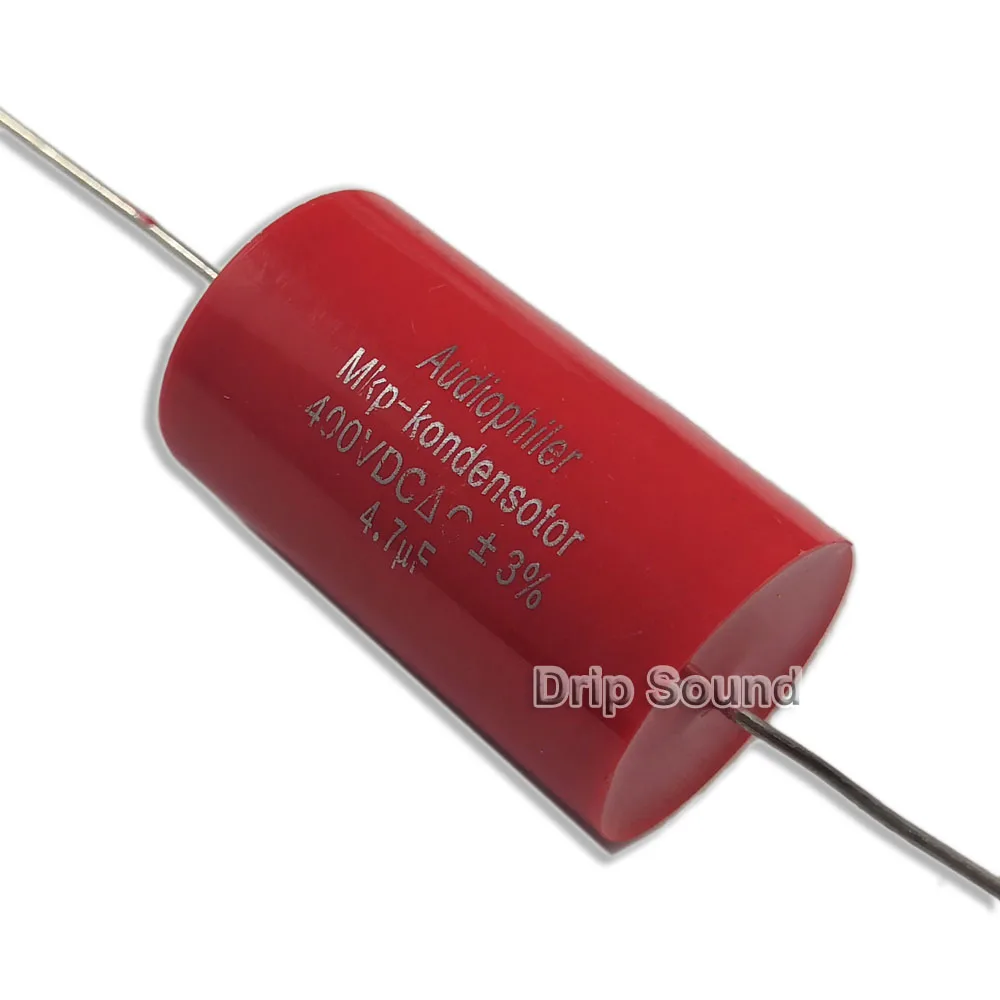 10pcs 6.8uf 400v MKP Crossover Membrane Polypropylene Non-Polarized Capacitors