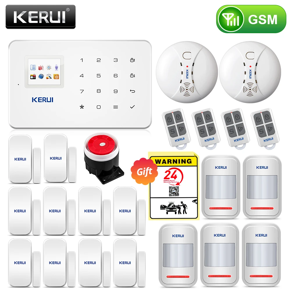 KERUI GSM охранная сигнализация Русская прошивка Дистанционное управление Приложение для IOS/Android - Цвет: GSM Alarm 5