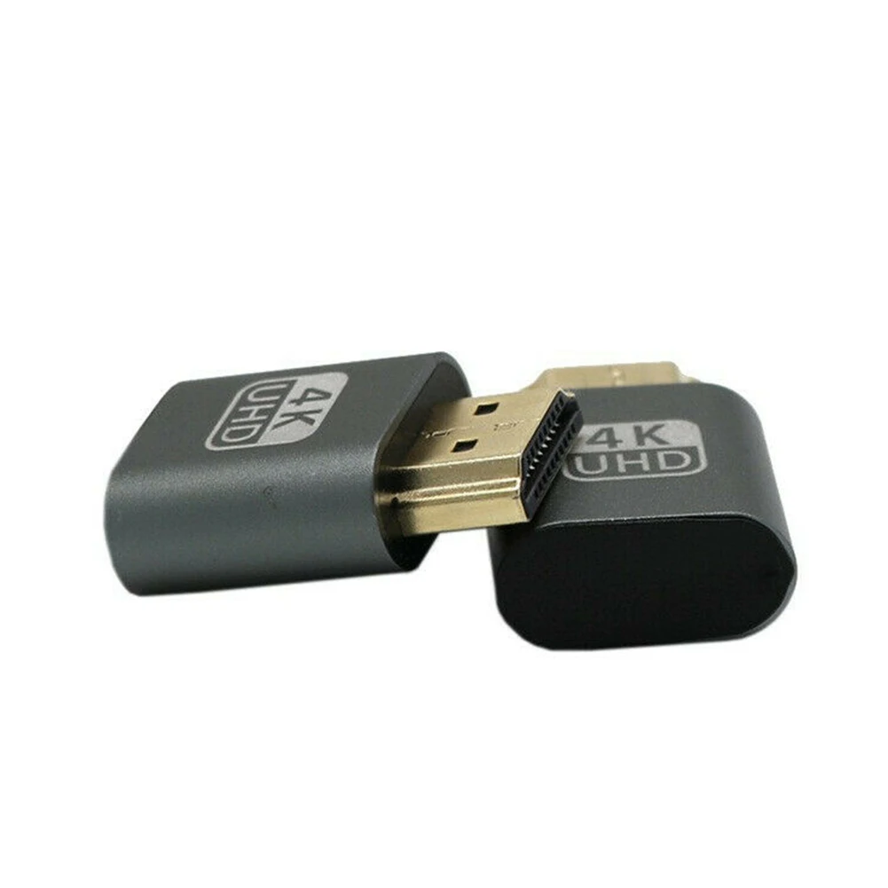 

Headless VGA Virtual No Drive Connector 1920x1080 4K Fake Dummy Plug Small Adapter Computer Accessories Display Emulator HDMI