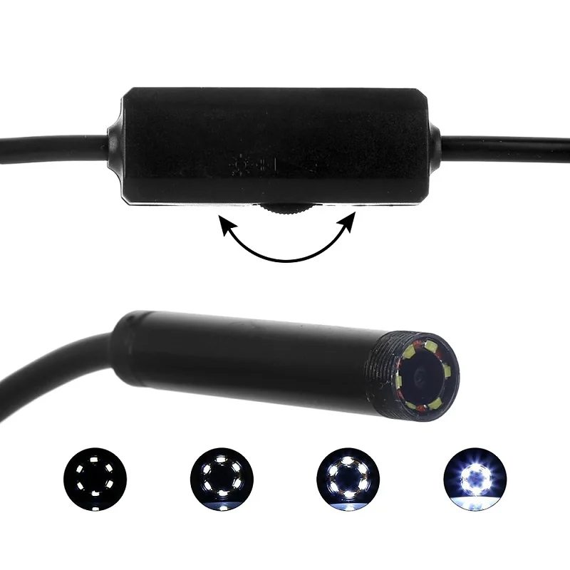 

F99 WIFI Endoscope Camera 8mm lens HD720P 5m Hard Cable wireless waterproof inspection borescope for smart phones dfdf