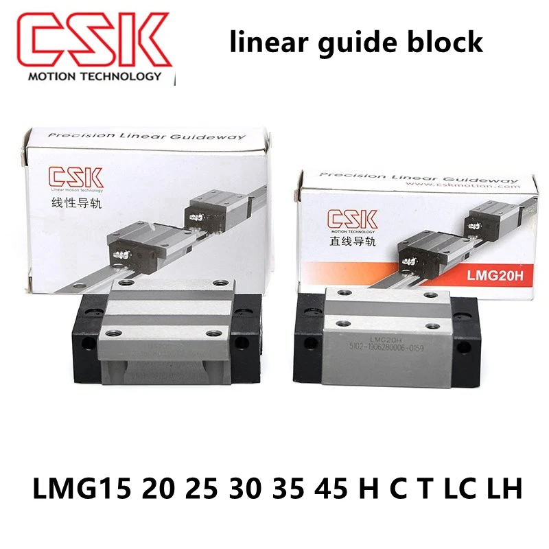 Transporte Linear do Bloco de Guia do Csk Lmg15h Lmg20h Lmg25h Lmg30h Lmg15c Lmg20c Lmg25c Lmg15t Lmg20t Lmg25t Lmg20 25 30lh lc