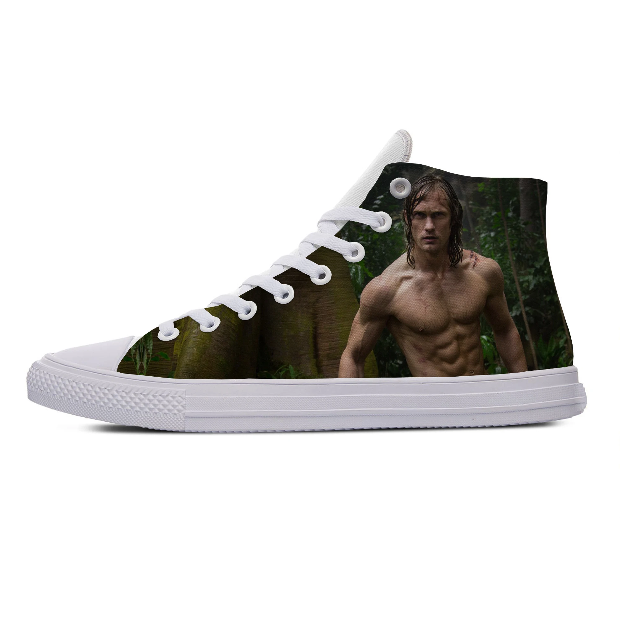 

2019 Hot Cool Fashion Summer Vouge Casual Shoes Handiness Sneakers 3D Print Adventure Movie For Men Women The Legend of Tarzan