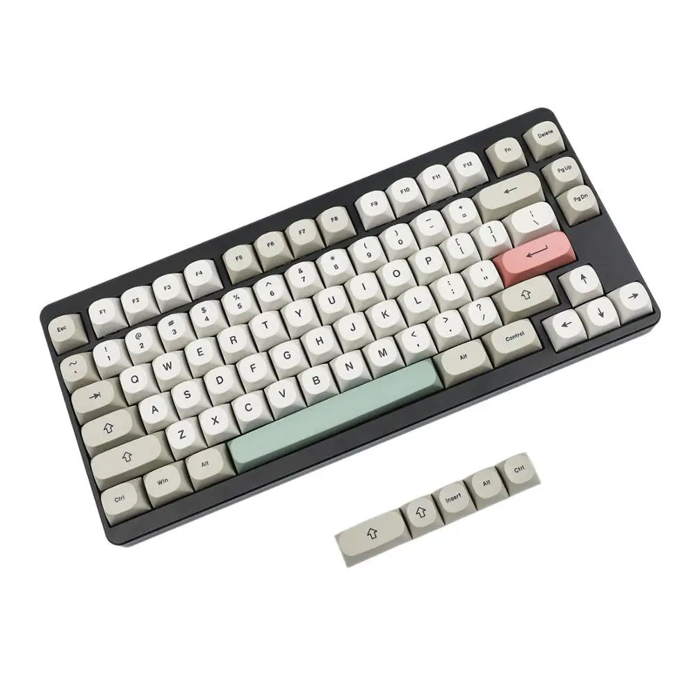 Keycap Retro Pbt para Teclado Mecânico mx ma Dye Sub 9009 Filco 104 Tkl 61 Kbd75 Kira96 Ymd96 Gk64 Tada68 Id80 125 - Imagem 2