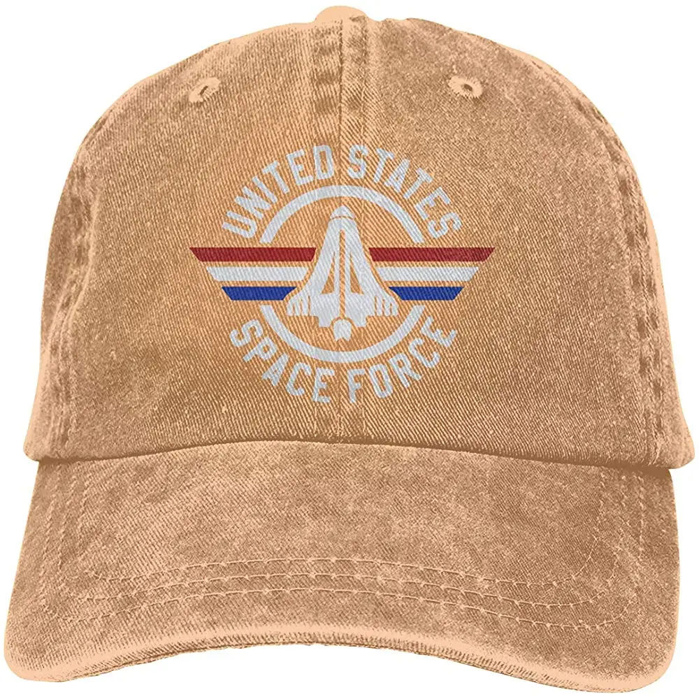 Мужская и Женская бейсбольная кепка с космическими войсками, джинсовая кепка для папы, Кепка для водителя грузовика