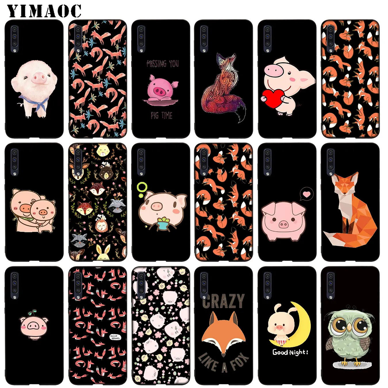 Милый силиконовый чехол Piggy для Samsung Galaxy A51 A71 A81 A91 A41 A21 A11 A01 M10 M20 M30 M40 | Мобильные