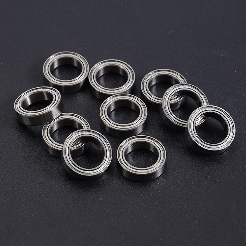 Ball Bearings Metal Shielded Ball Bearings 10Pcs/lots of miniature 6700Zz bearing steel metal shielded ball bearing thin-walled roller 10X15X4 mm