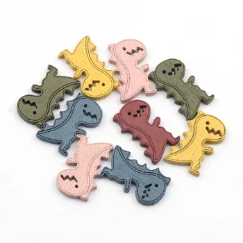 

20pcs Mixed Dinosaur Wood Slice Craft Scrapbooking Embellishments DIY Home Party Decor Wooden Ornaments 15x25mm